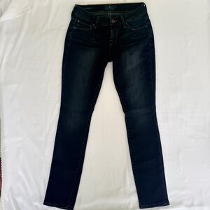 Lucky Brand Women's "Stella" Low- Rise Skinny Jeans Dark Indigo Size 0/25